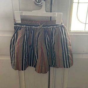 Girl Burberry Ballon Shorts